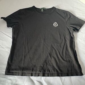 Lauren Active Ralph Lauren Women's Short Sleeve Shirt Size Medium Black